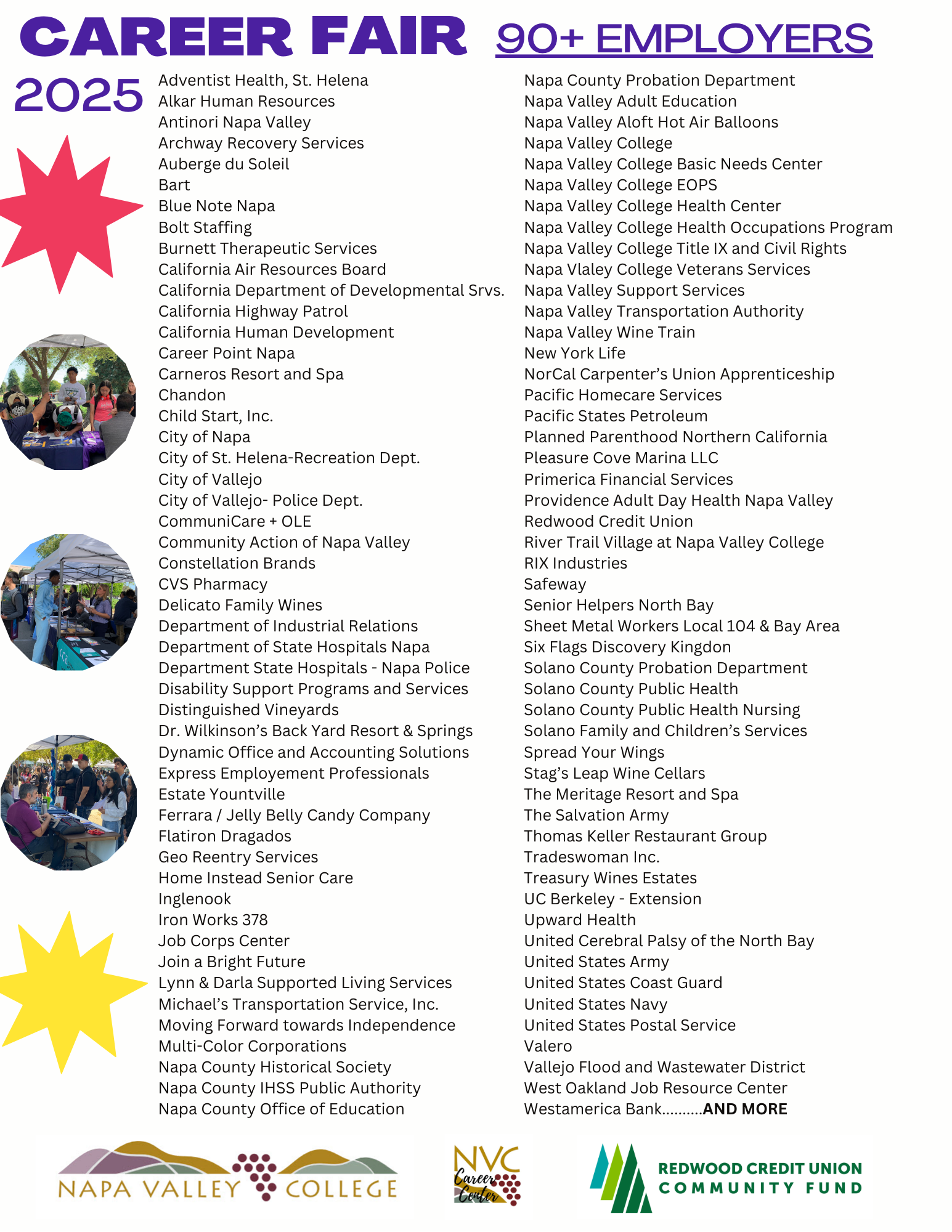 Career Fair April 30